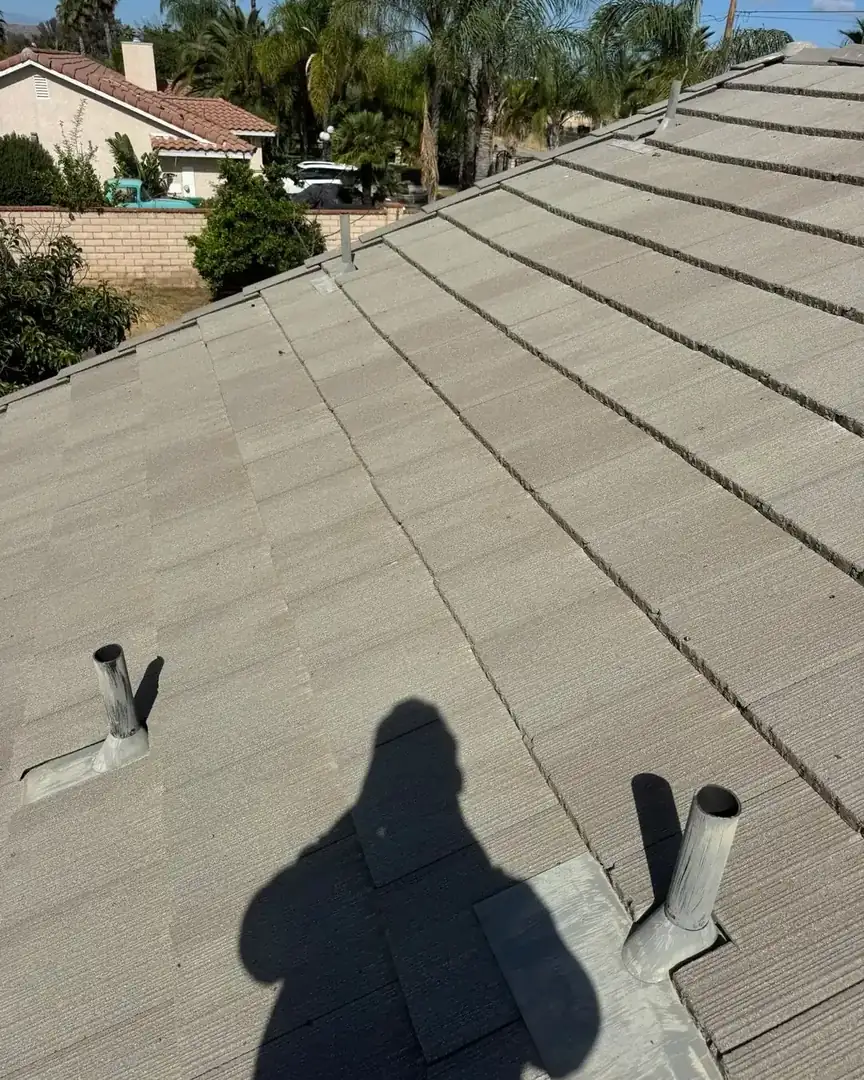 Roof valley cutting and cleaning service